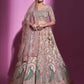 Rajwada Women Multicolor Net Semi Stitched Lehenga With Unstitched Blouse