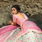 Rajwada Women Sea Green Stunning Semi Stitched Lehenga With  Unstitched Blouse