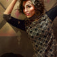 Rajwada Women Gorgeous Black Semi Stitched Kurta Set