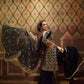 Rajwada Women Gorgeous Black Semi Stitched Kurta Set
