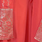 Rajwada - Orange Georgette Stitched Sequins Indo Western Set