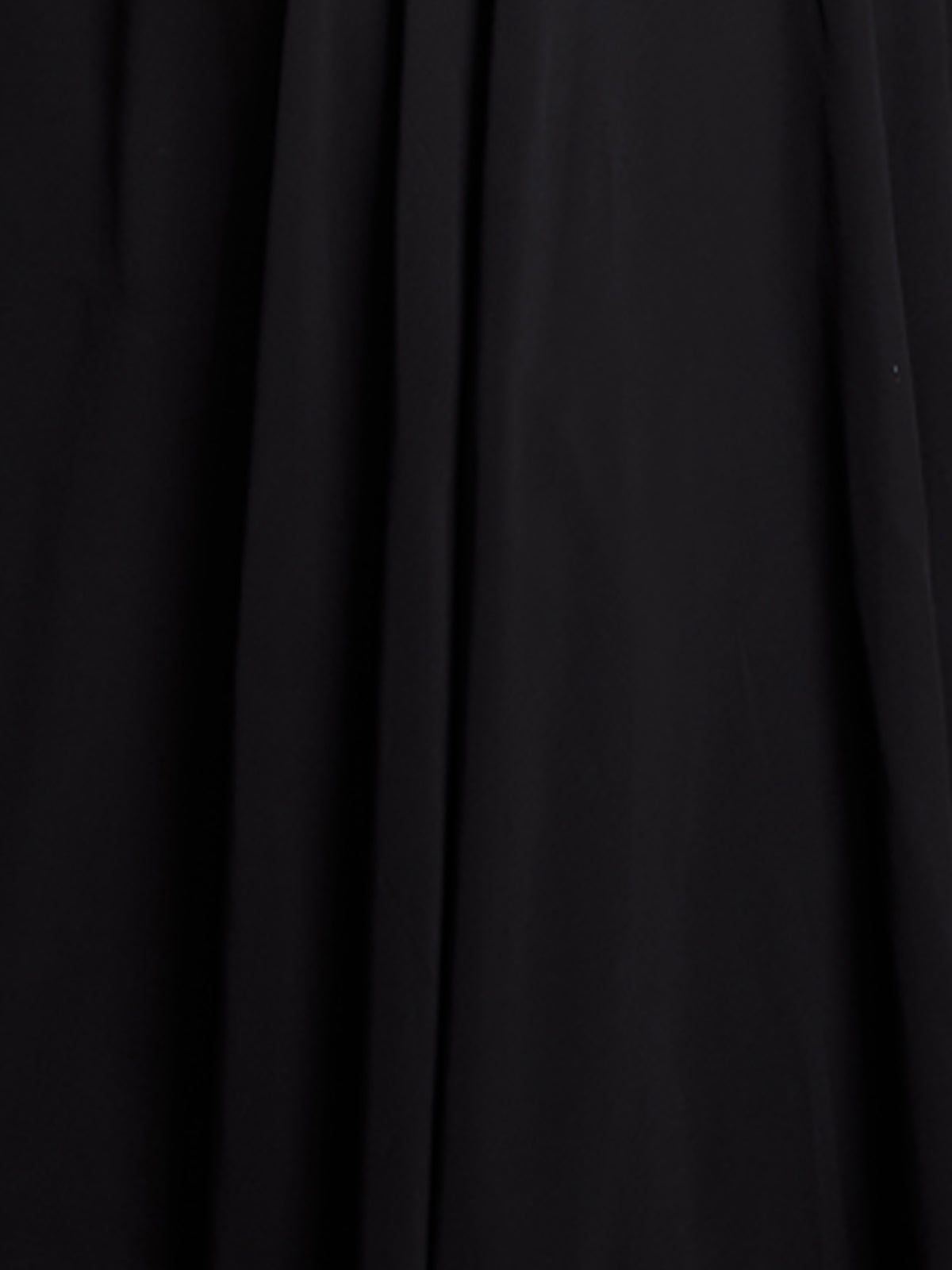 Rajwada - Black Georgette Solid Semi Stitched Lehenga Choli