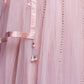 Rajwada Women Peach Net Stitched Lehenga Choli