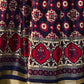 Rajwada Women Navy Blue  Silk Printed Semi Stitched Lehenga With Unstitched Blouse