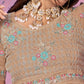 Rajwada Mauve Embroidered Georgette Semi Stitched Lehenga With Unstitched Blouse For Women
