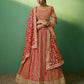 Rajwada Women Embroidered Semi Stitched Lehenga With Unstitched Blouse