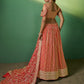Rajwada Women Embroidered Semi Stitched Lehenga With Unstitched Blouse