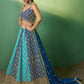 Rajwada Women Embroidered Semi Stitched Lehenga With Unstitched Blouse