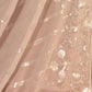 Rajwada Peach Embellished Georgette Saree With unstitched Blouse For Women