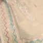 Rajwada Off white Embellished Georgette Saree With unstitched Blouse For Women