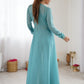 Rajwada Sky Blue Georgette Embroidered Gown For Women