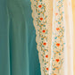 Rajwada Sky Blue Georgette Sequins Embroidered Stitched Gown For Women