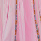 Rajwada Light Pink Georgette Thread Embroidered Stitched Gown For Women