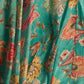 Rajwada Turquoise Georgette Printed Stitched Lehenga For Women