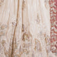 Rajwada Ivory Silk Blend Embellished Lehenga For Women
