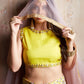 Rajwada Pink And Yellow Art Silk Embroidered Semi-Stitched Lehenga With Unstitched Blouse For Women