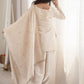 Rajwada Cream Silk Blend Embellished Kurta Set For Women