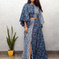 Rajwada Blue Cotton Printed Stitched Co Ord Set For Women