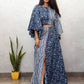 Rajwada Blue Cotton Printed Stitched Co Ord Set For Women