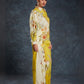 Rajwada Yellow Linen Printed Stitched Co-Ord Set For Women