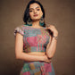 Rajwada Multicolor Cotton Printed  Stitched Indo Western Co ord Set For Women