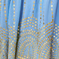 Rajwada Blue Georgette Embroidered Stitched Kurta Set For Women