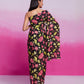Rajwada Multicolor Silk Blend Printed Stitched Jumpsuit For Women