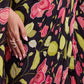 Rajwada Multicolor Silk Blend Printed Stitched Jumpsuit For Women