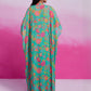 Rajwada Teal Georgette Printed Stitched Co-Ord Set For Women