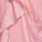 Rajwada Light Pink Organza Solid Stitched Co-Ord Set For Women