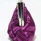 Rajwada Wine Suede Embellished Clutch For Women