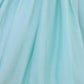 Rajwada Light Blue Cotton Blend Embroidered Gown For Women