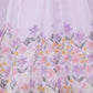 Rajwada Lavender Oraganza Embellished Kurta Set For Women