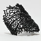 Rajwada Black Alloy Coral Design Bracelet For Women