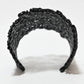 Rajwada Black Alloy Coral Design Bracelet For Women