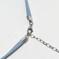 Rajwada Blue Denim Pearl Neckpiece For Women