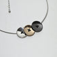 Rajwada Grey Alloy Metallic Design Neckpiece For Women