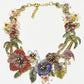 Rajwada Multicolor Alloy Stone Neckpiece For Women
