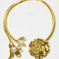 Rajwada Golden Alloy Pearl Neckpiece For Women