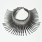 Rajwada Grey Alloy Metallic Design Neckpiece For Women