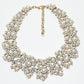 Rajwada White Alloy Pearl Neckpiece For Women