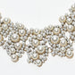 Rajwada White Alloy Pearl Neckpiece For Women