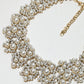 Rajwada White Alloy Pearl Neckpiece For Women