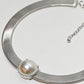 Rajwada Silver Alloy Pearl Neckpiece For Women
