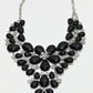 Rajwada Black Alloy Kundan And Stone Neckpiece For Women