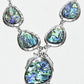 Rajwada Green Alloy Metallic Design Neckpiece For Women