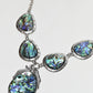 Rajwada Green Alloy Metallic Design Neckpiece For Women