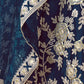 Rajwada Navy Blue Silk Blend Embellished Lehenga For Women