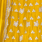Rajwada Yellow Organza Embellished Lehenga For Women