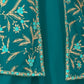 Rajwada Sea Green Georgette Embroidered Semi-Stiched Co-Ord Set For Women
